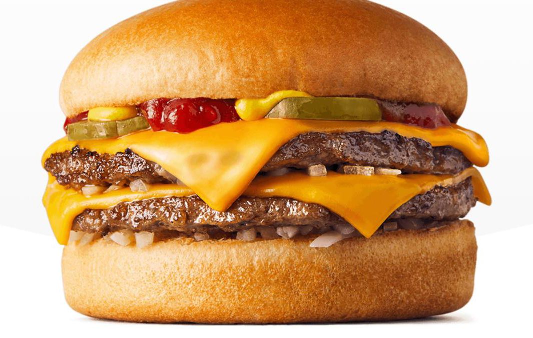 McDonald's Offers a Free Double Cheeseburger with a $1 Mobile App Purchase on September 18 McDonald's Offers a Free Double Cheeseburger with a $1 Mobile App Purchase on September 18