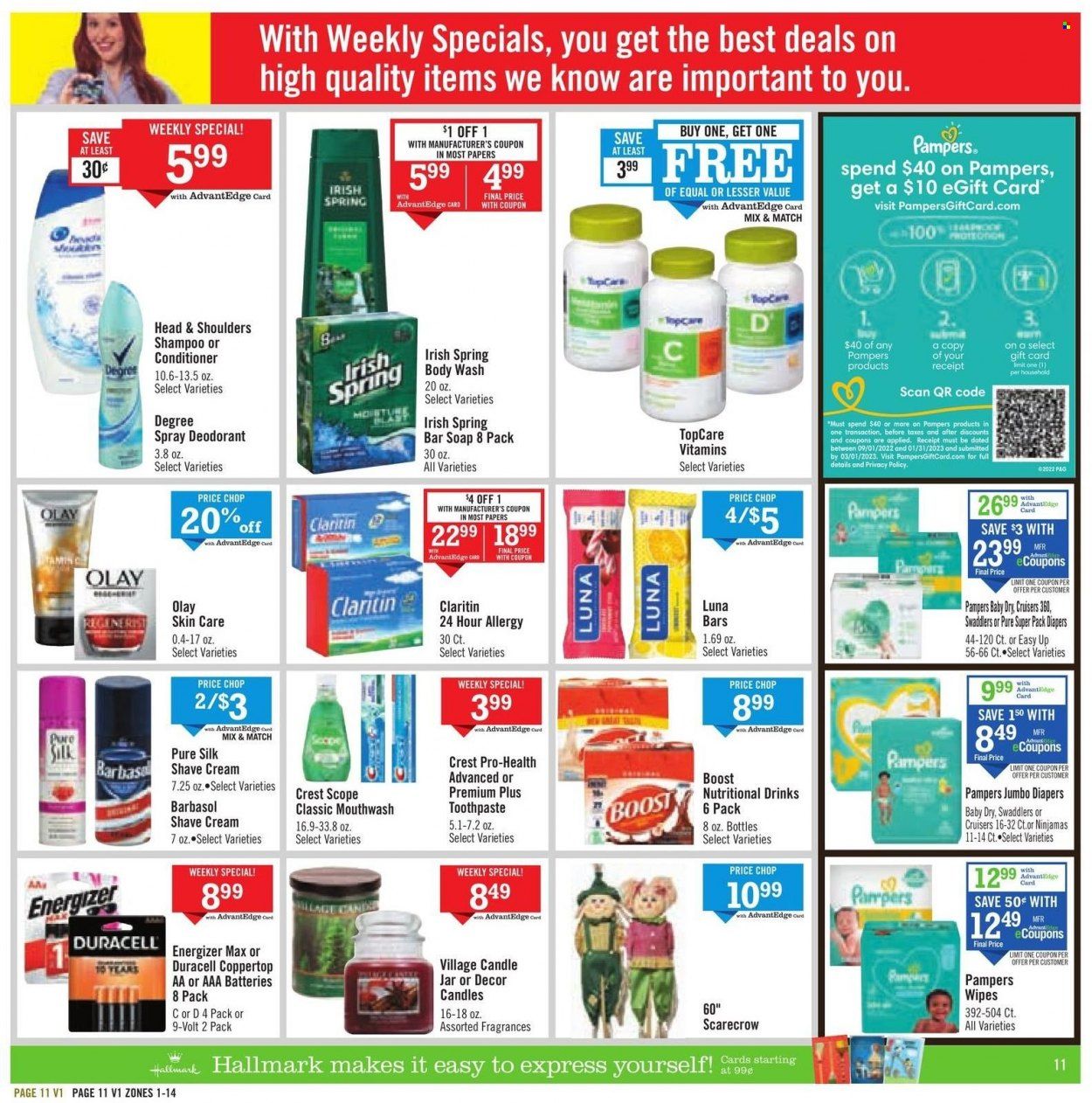 Price Chopper (CT, NY, PA, VT) Weekly Ad Flyer Specials September 18 to September 24, 2022