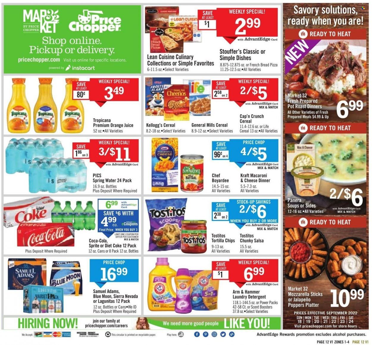 Price Chopper (CT, NY, PA, VT) Weekly Ad Flyer Specials September 18 to September 24, 2022