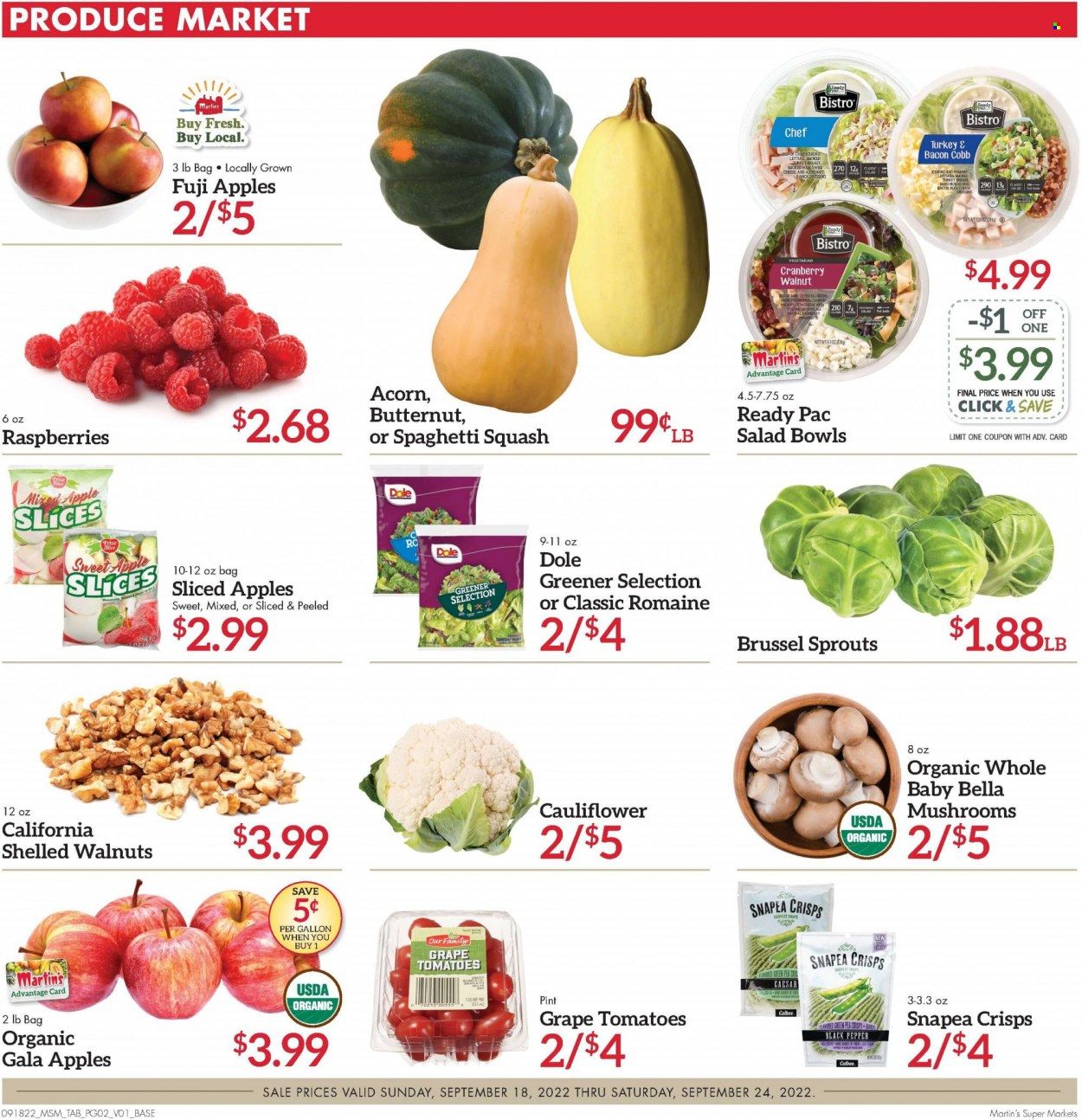 Martin’s (IN, MI) Weekly Ad Flyer Specials September 18 to September 24, 2022