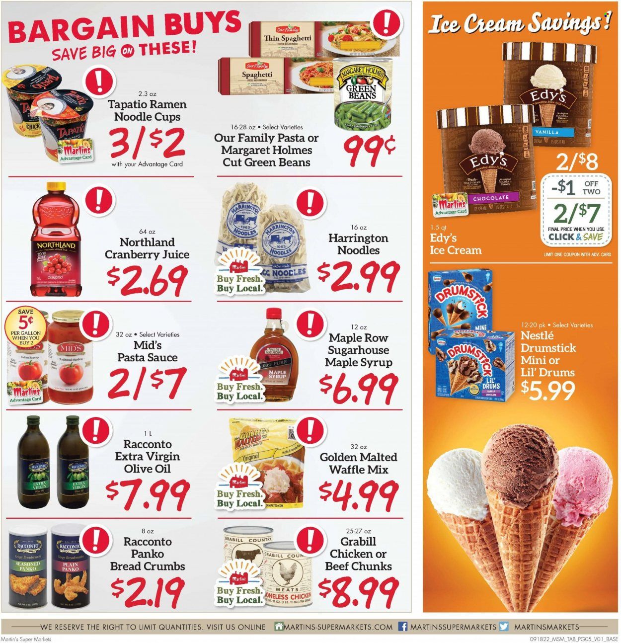 Martin’s (IN, MI) Weekly Ad Flyer Specials September 18 to September 24, 2022