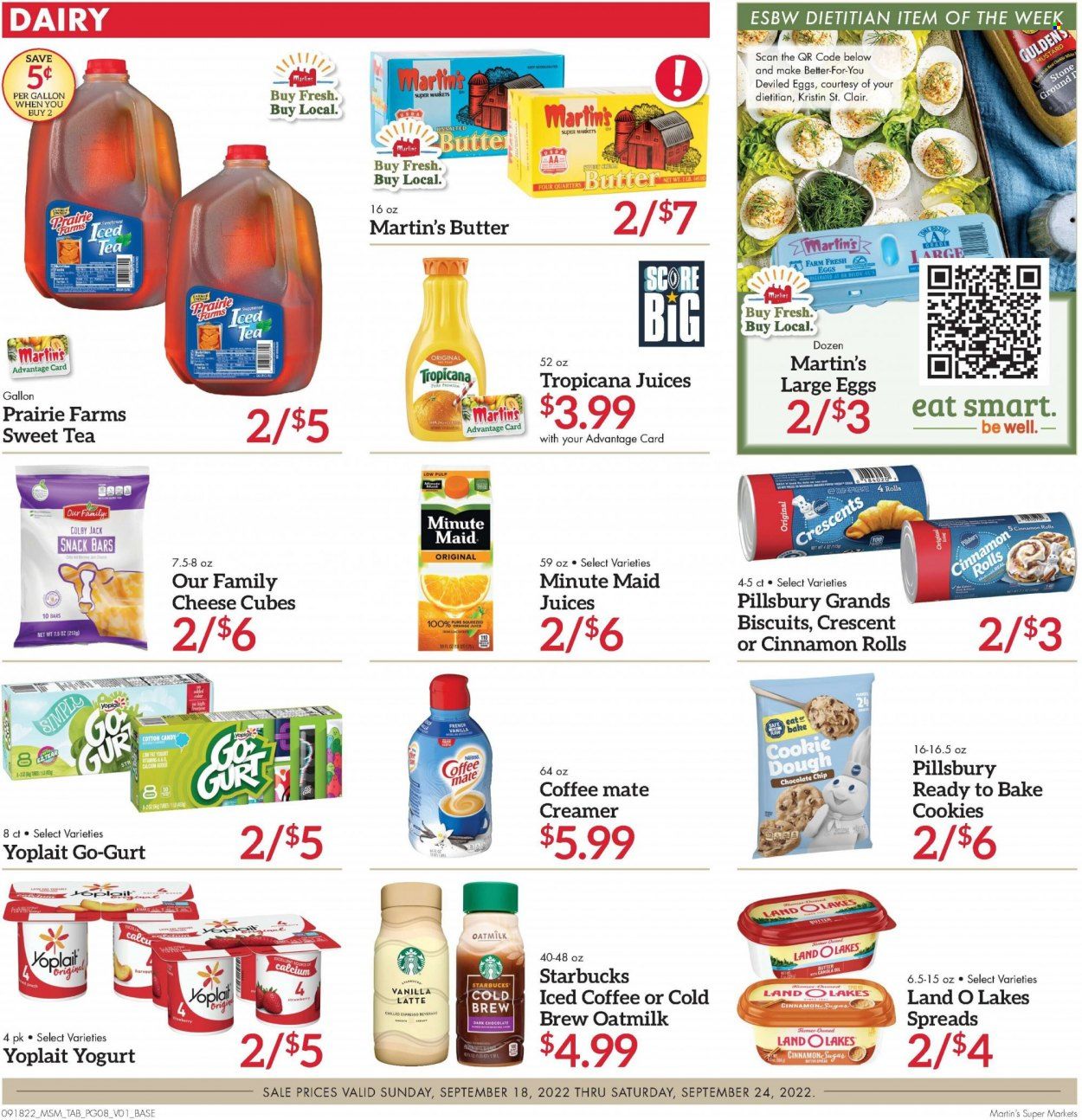 Martin’s (IN, MI) Weekly Ad Flyer Specials September 18 to September 24, 2022