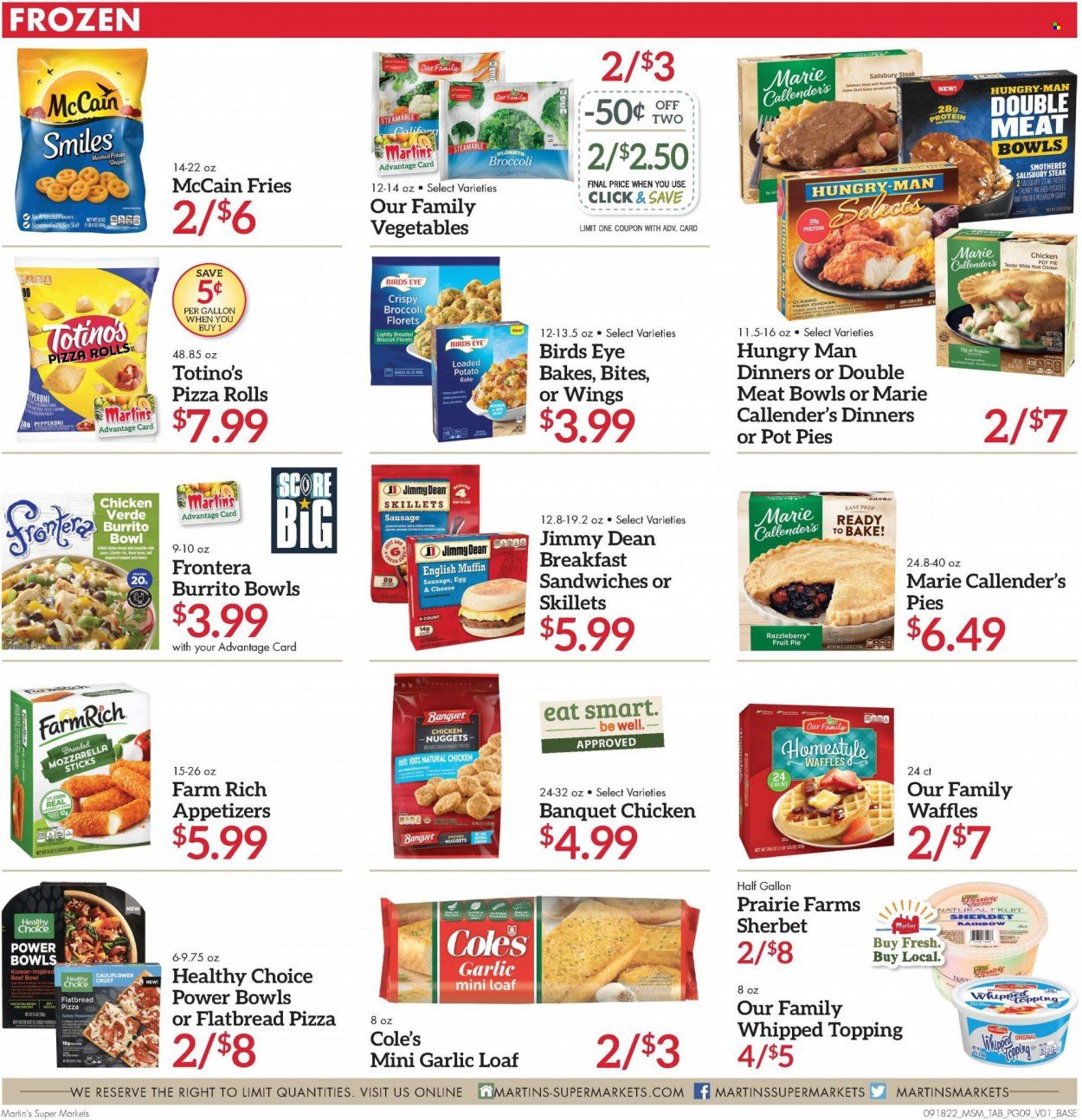 Martin’s (IN, MI) Weekly Ad Flyer Specials September 18 to September 24, 2022