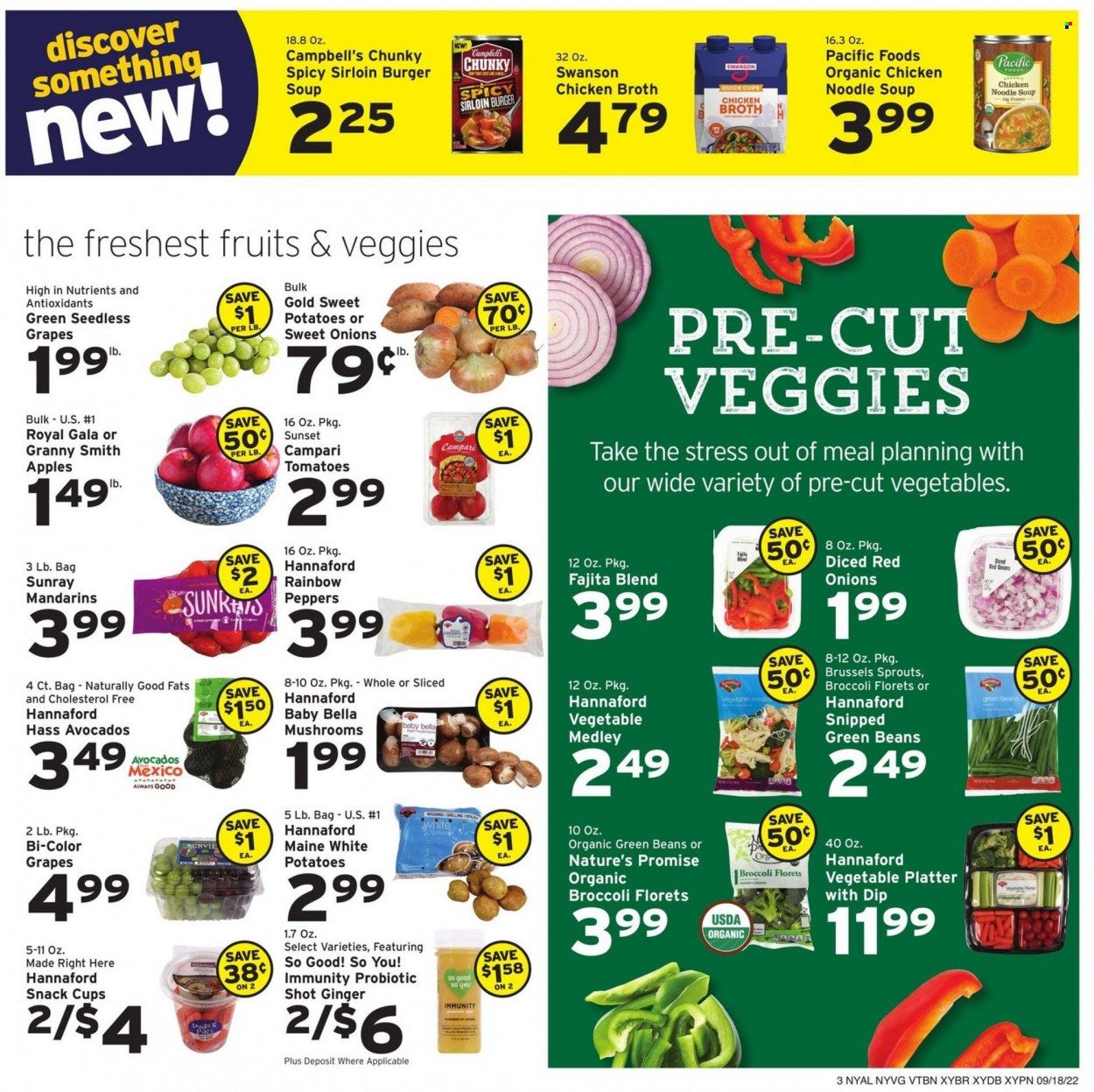 Hannaford (NY) Weekly Ad Flyer Specials September 18 to September 24, 2022