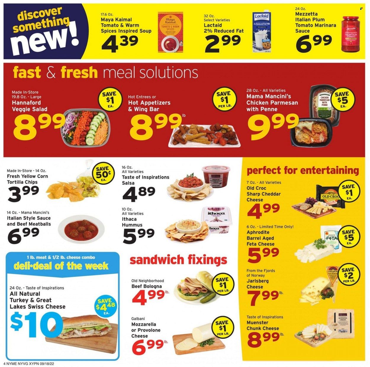 Hannaford (NY) Weekly Ad Flyer Specials September 18 to September 24, 2022