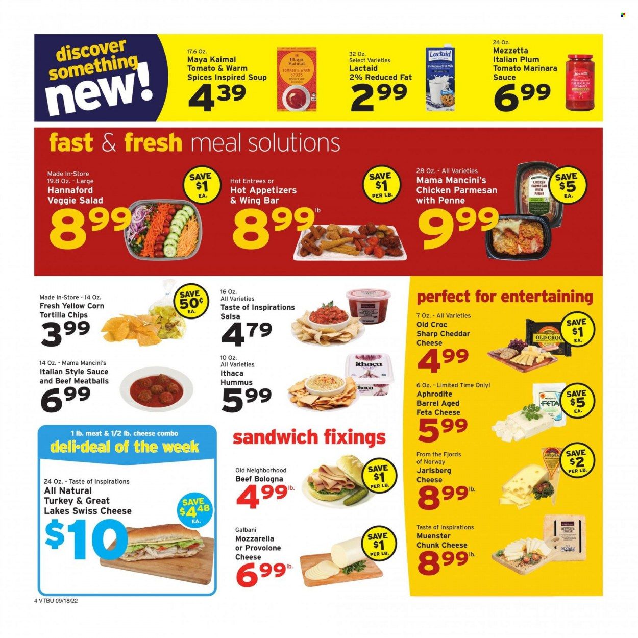 Hannaford (VT) Weekly Ad Flyer Specials September 18 to September 24, 2022