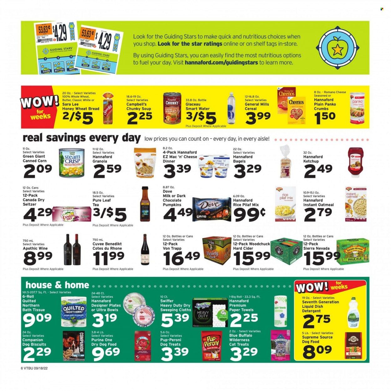 Hannaford (VT) Weekly Ad Flyer Specials September 18 to September 24, 2022