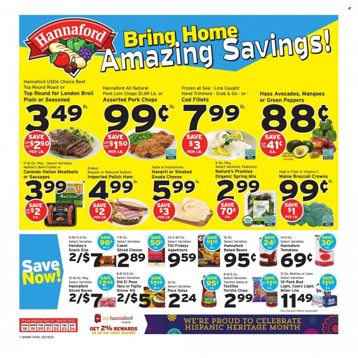 Hannaford (NH) Weekly Ad Flyer Specials September 18 to September 24, 2022