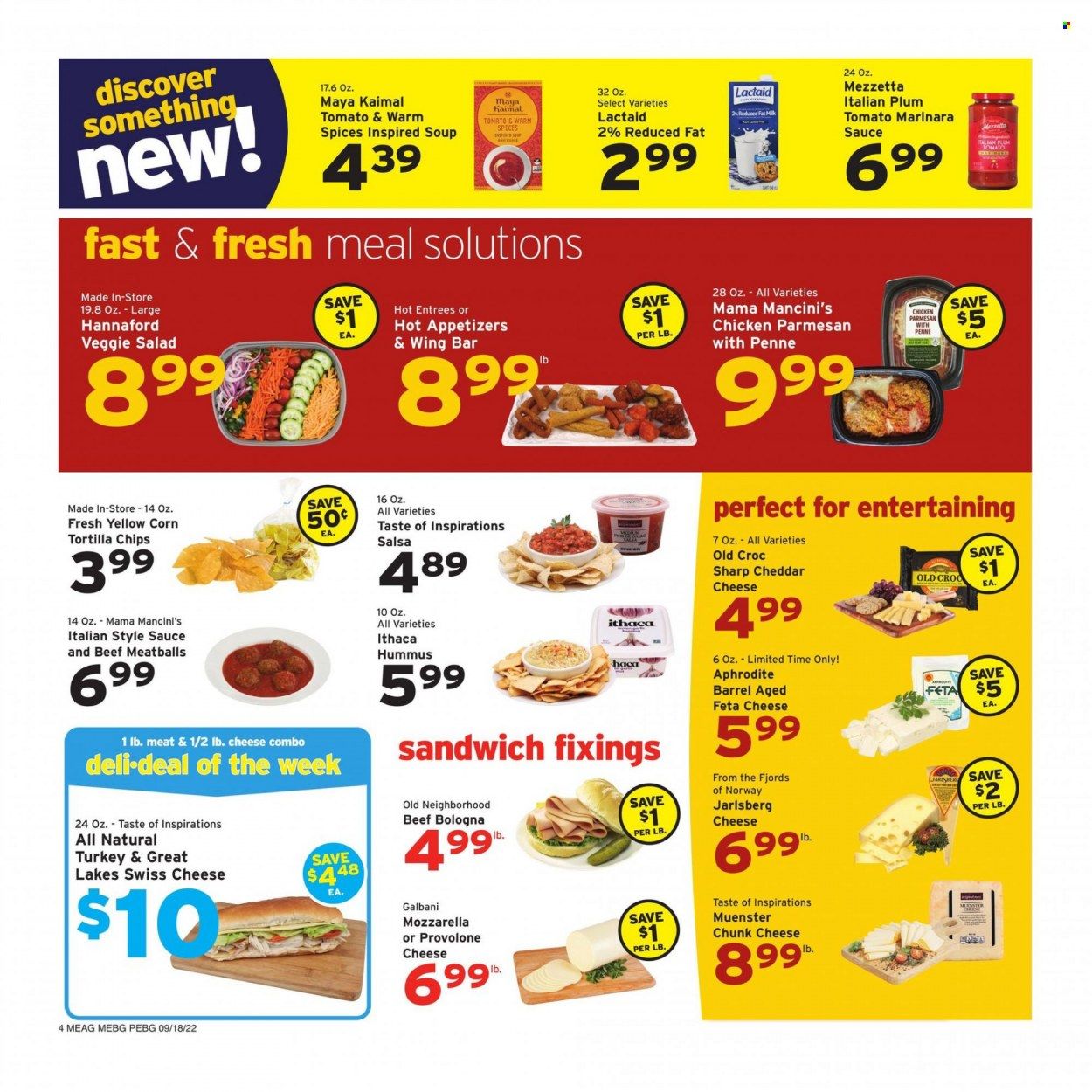 Hannaford (ME) Weekly Ad Flyer Specials September 18 to September 24, 2022