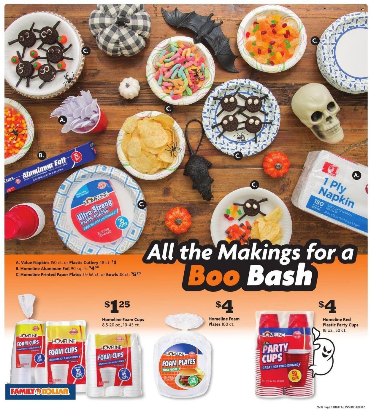 Family Dollar Weekly Ad Flyer Specials September 18 to October 31, 2022