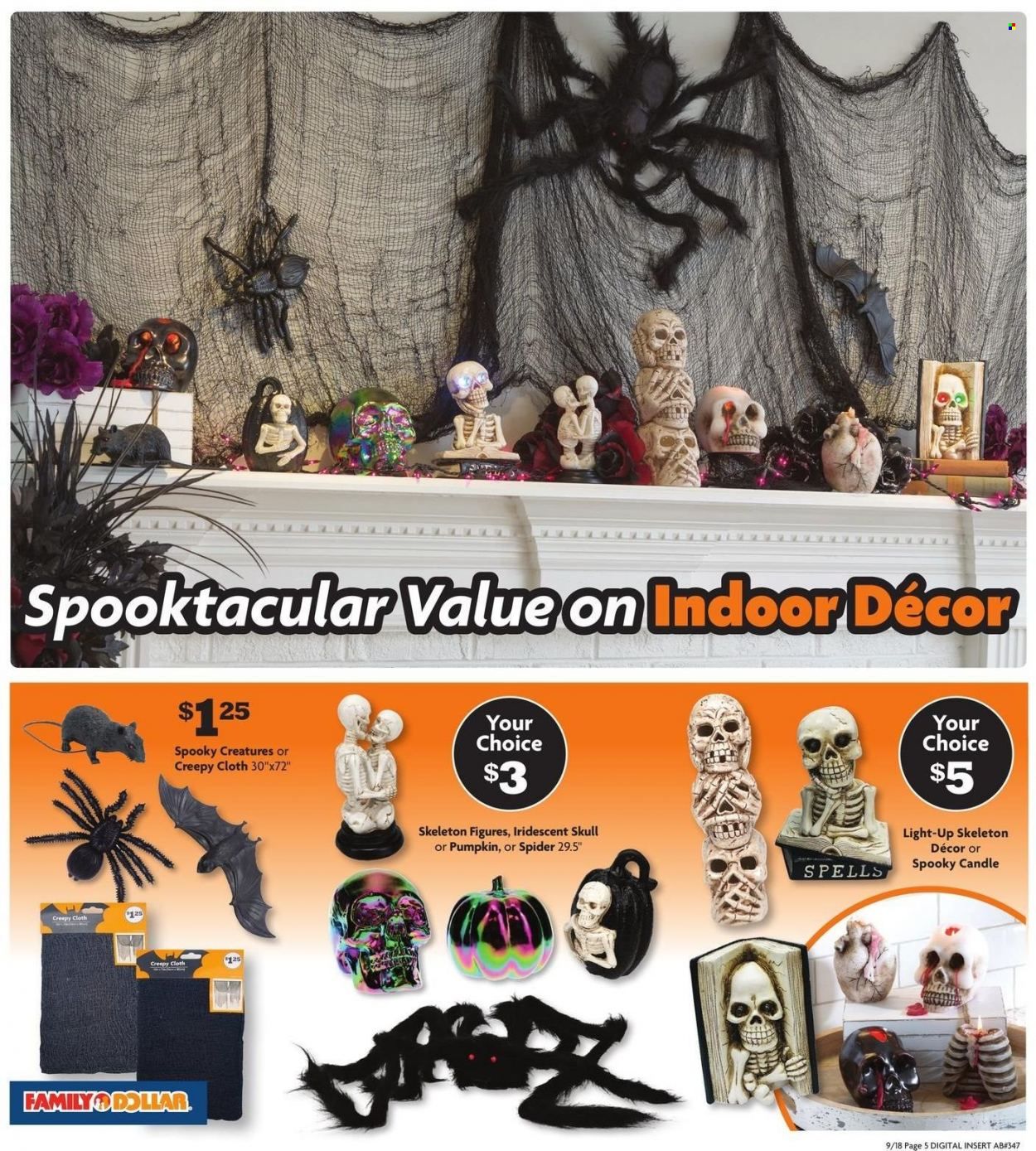 Family Dollar Weekly Ad Flyer Specials September 18 to October 31, 2022