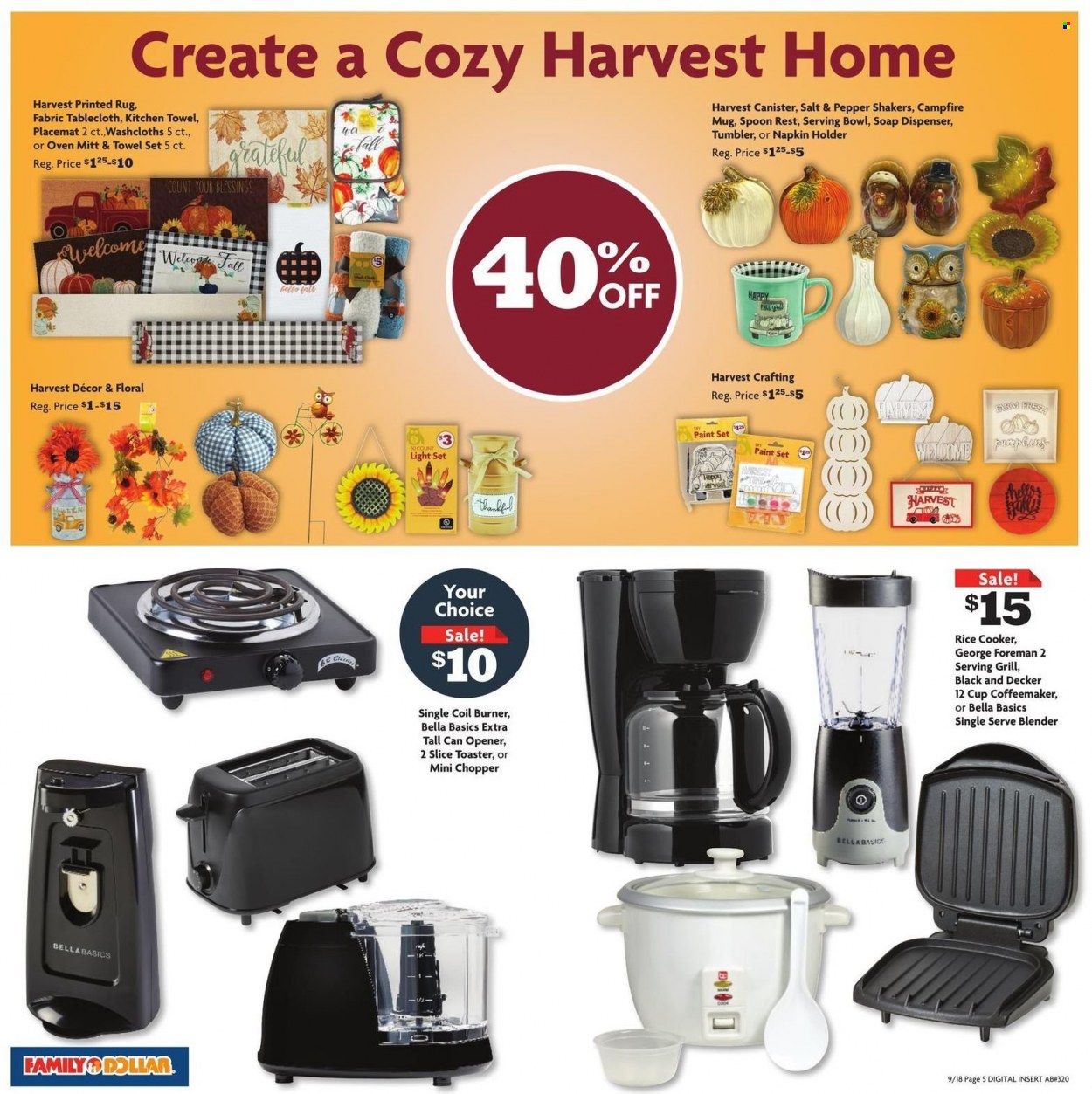 Family Dollar Weekly Ad Flyer Specials September 18 to September 24, 2022