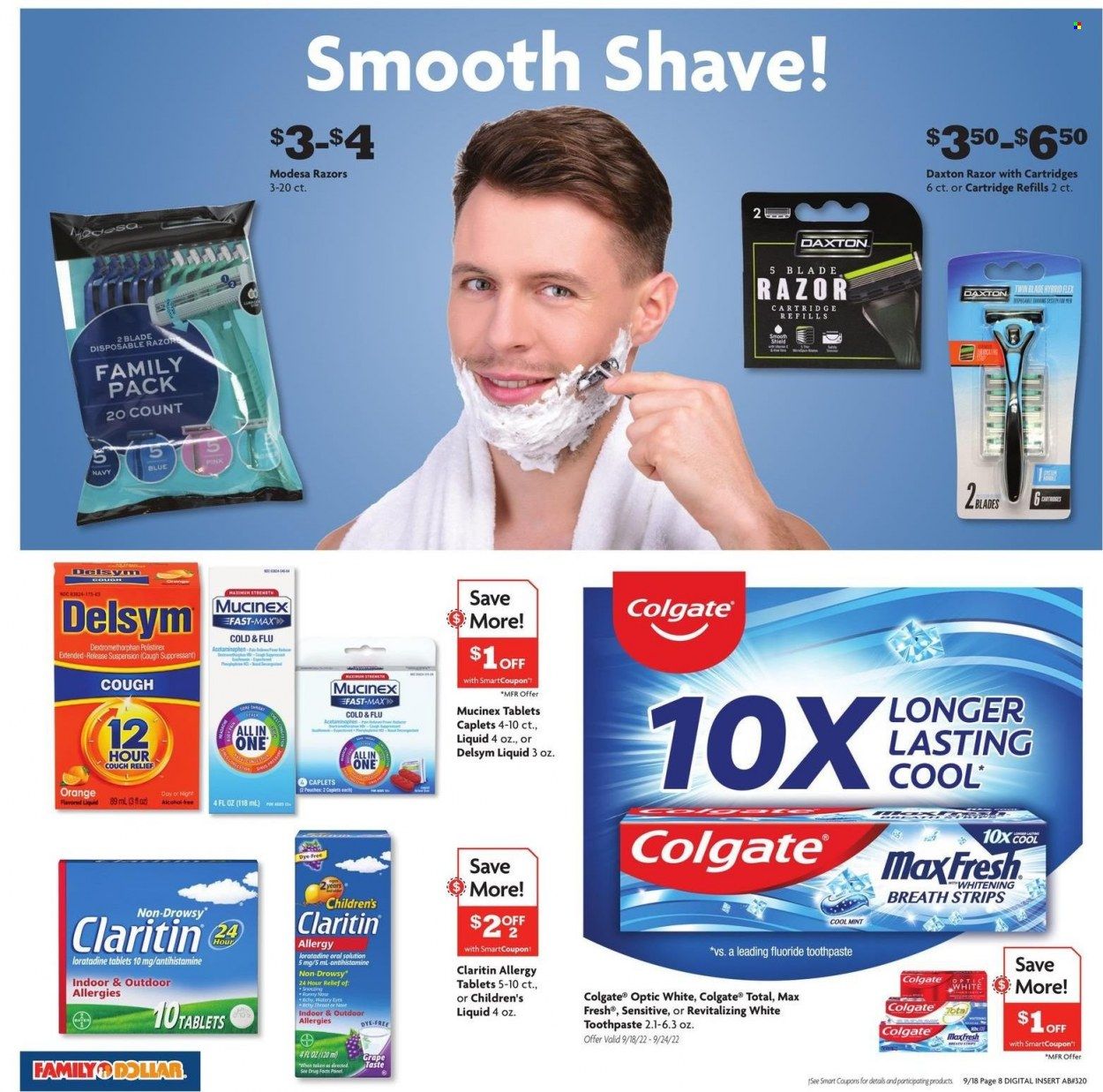 Family Dollar Weekly Ad Flyer Specials September 18 to September 24, 2022