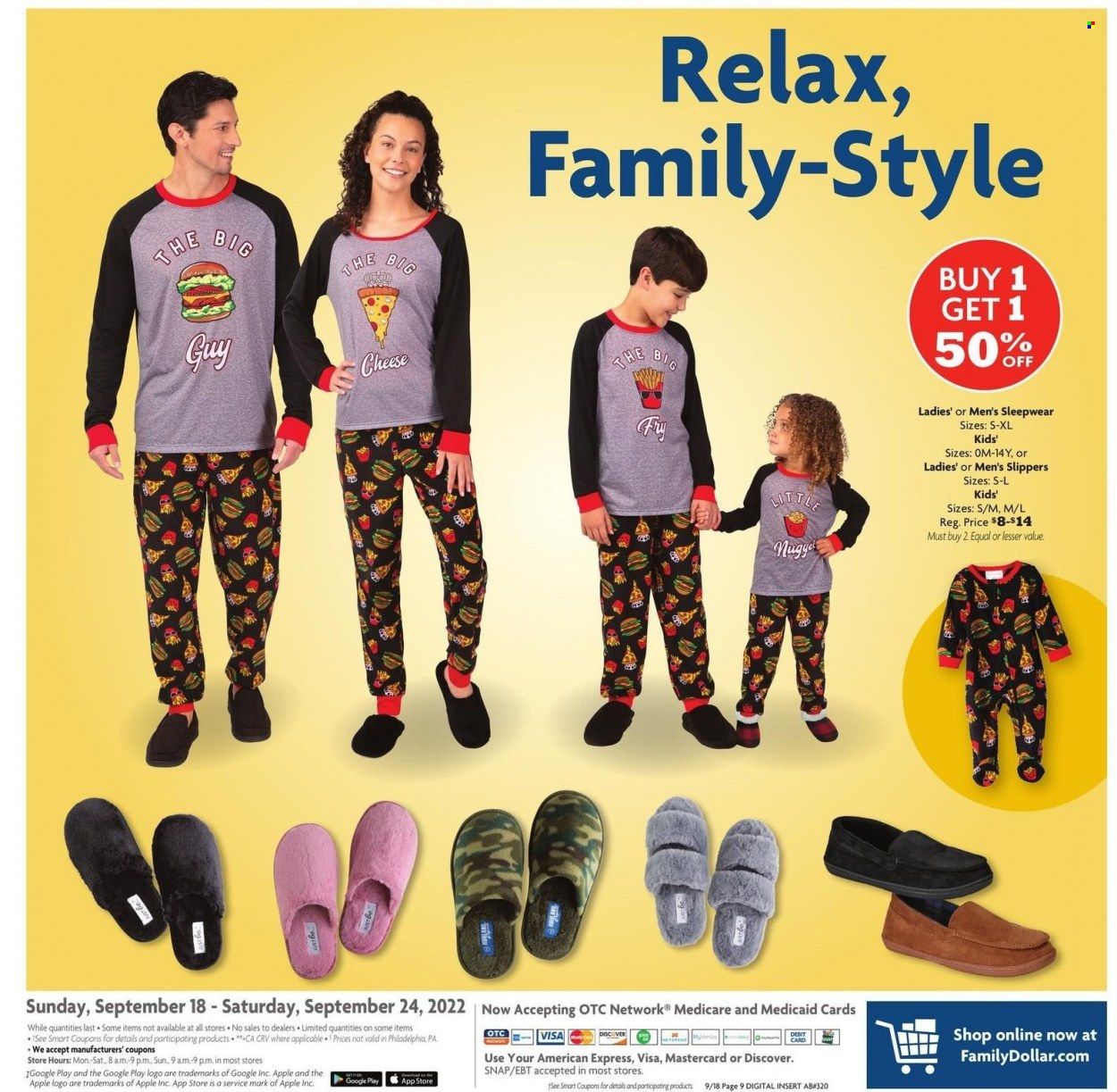 Family Dollar Weekly Ad Flyer Specials September 18 to September 24, 2022