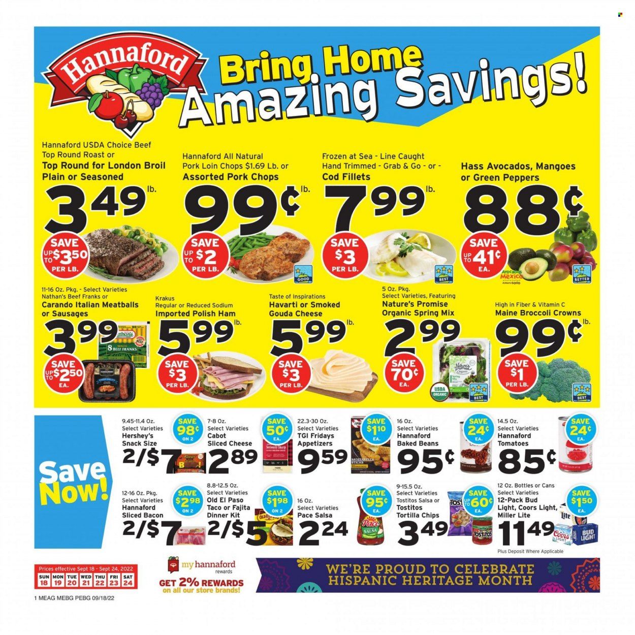 Hannaford (MA) Weekly Ad Flyer Specials September 18 to September 24, 2022