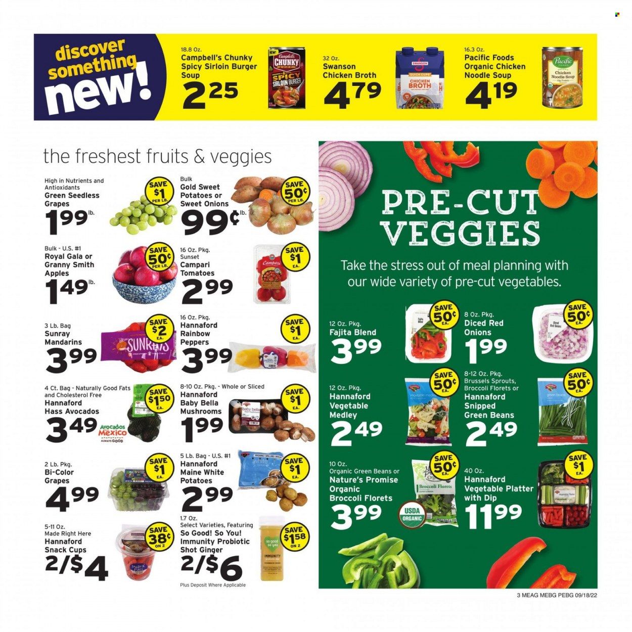 Hannaford (MA) Weekly Ad Flyer Specials September 18 to September 24, 2022