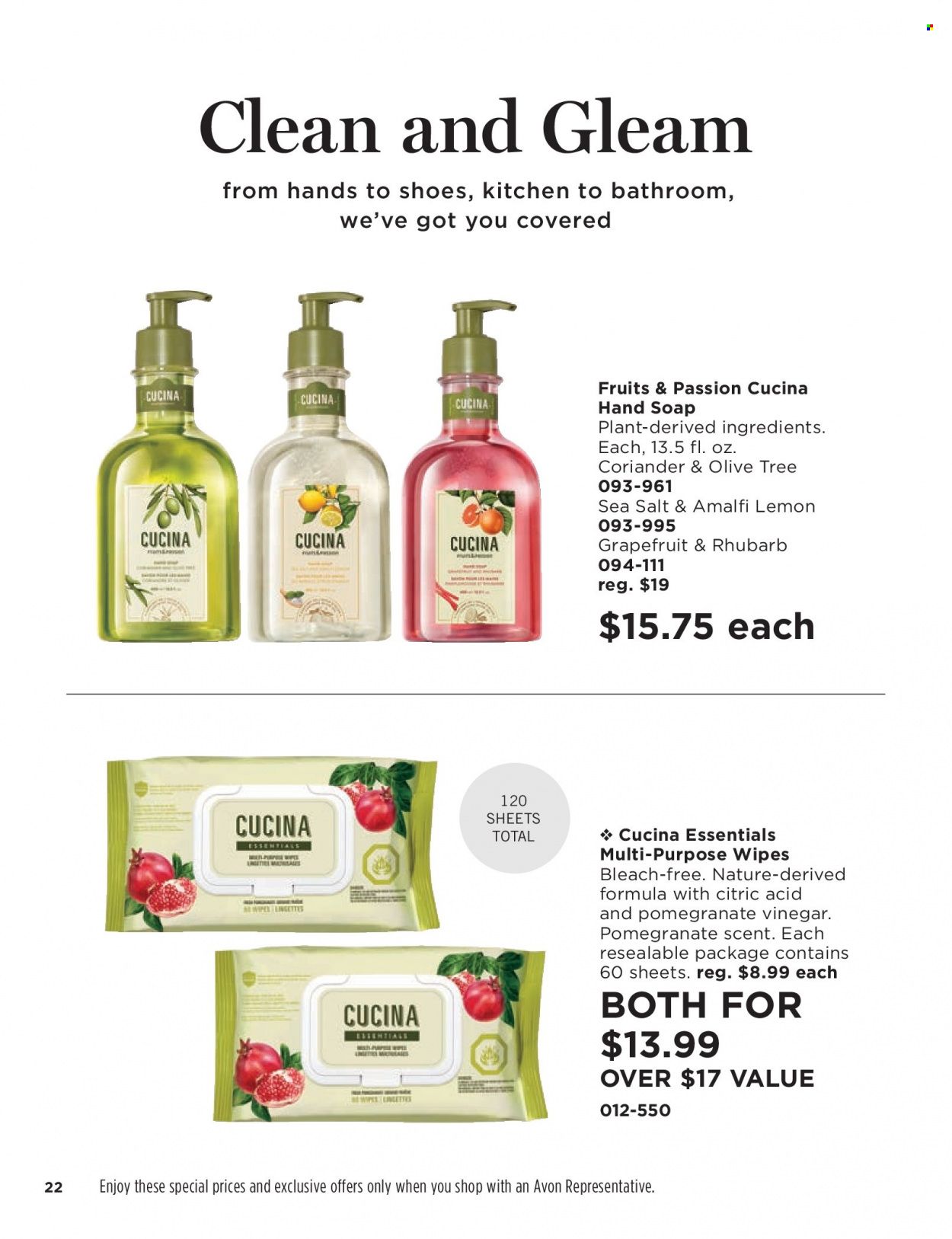 Avon Weekly Ad Flyer Specials September 14 to September 27, 2022