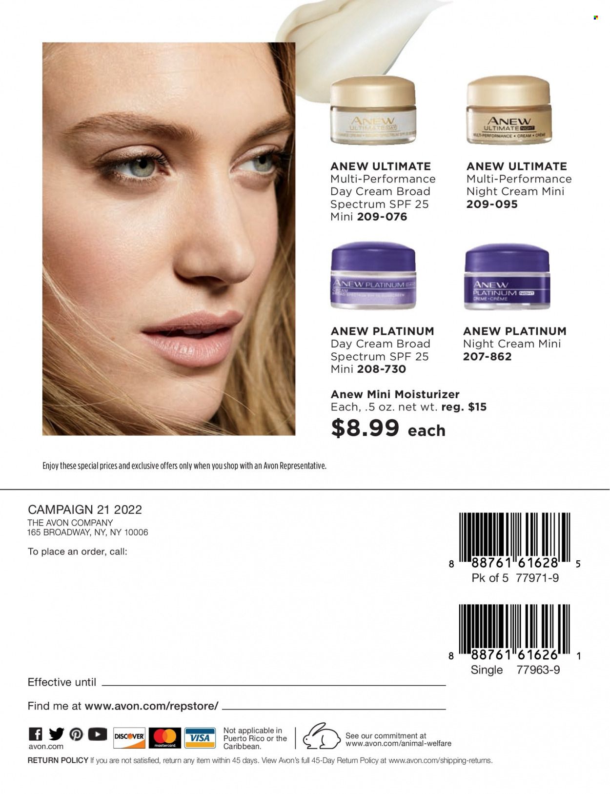 Avon Weekly Ad Flyer Specials September 14 to September 27, 2022