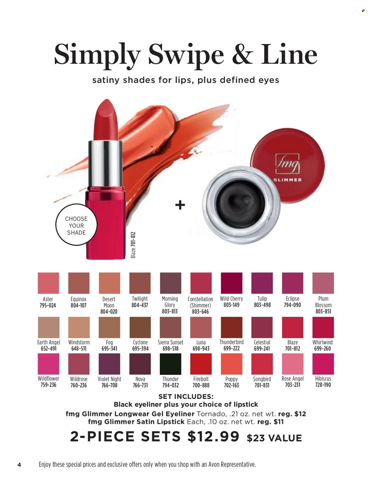 Avon Weekly Ad Flyer Specials September 14 to September 27, 2022