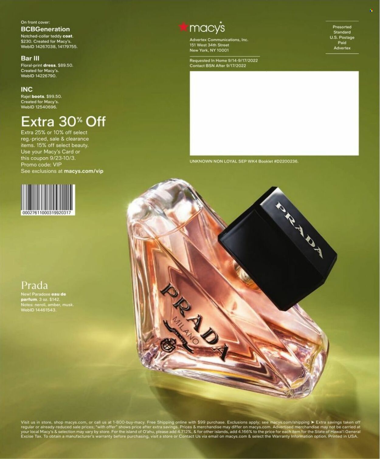 Macy's Promotions & Flyer Specials November 2022