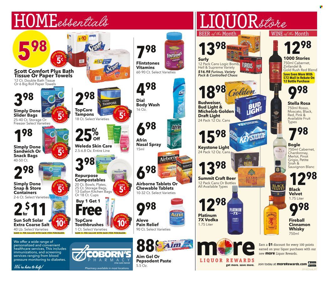 Coborn's (MN, SD) Weekly Ad Flyer Specials September 18 to September 24, 2022