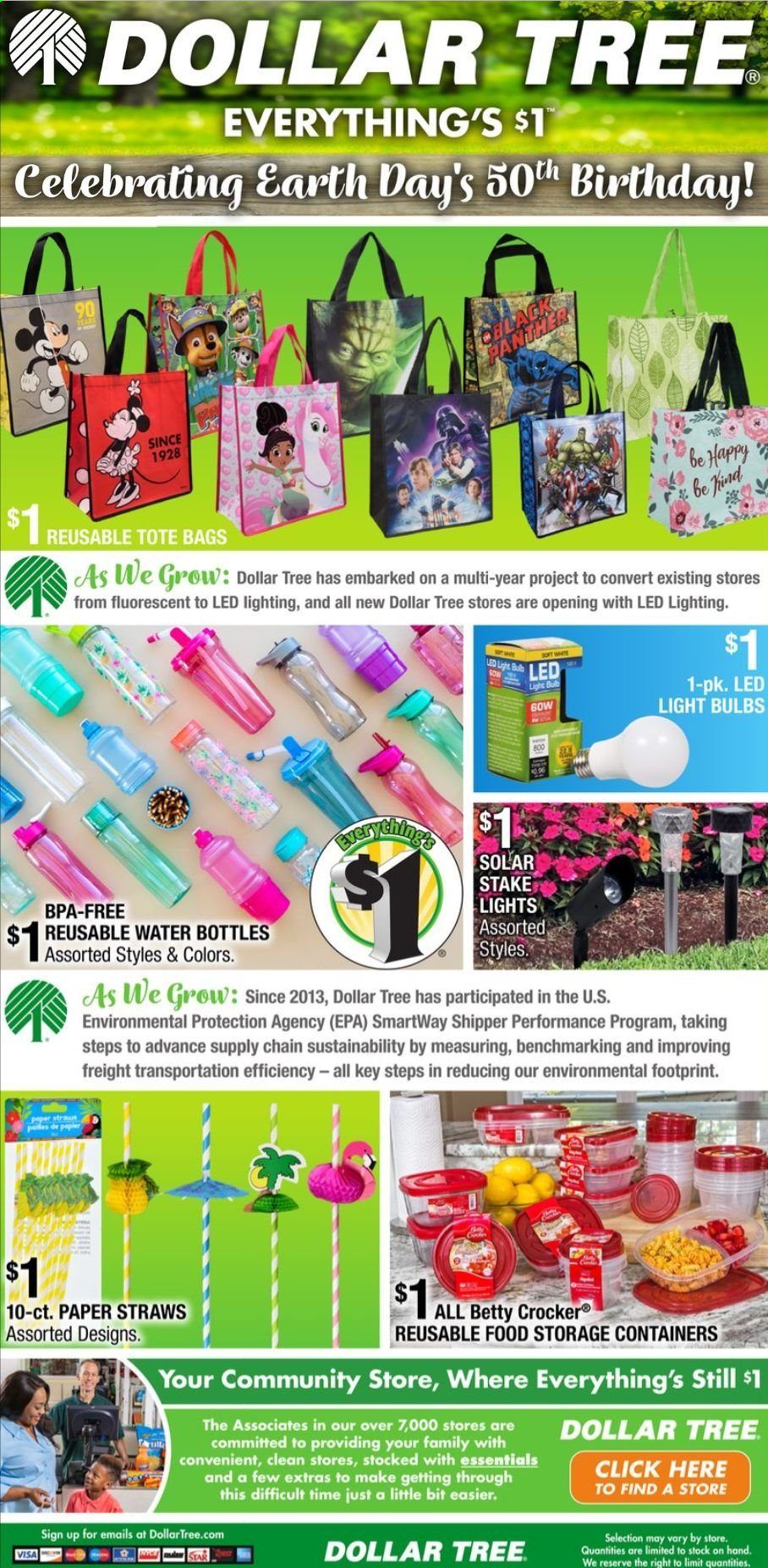 Dollar Tree Weekly Ad & Flyer April 13 to 25