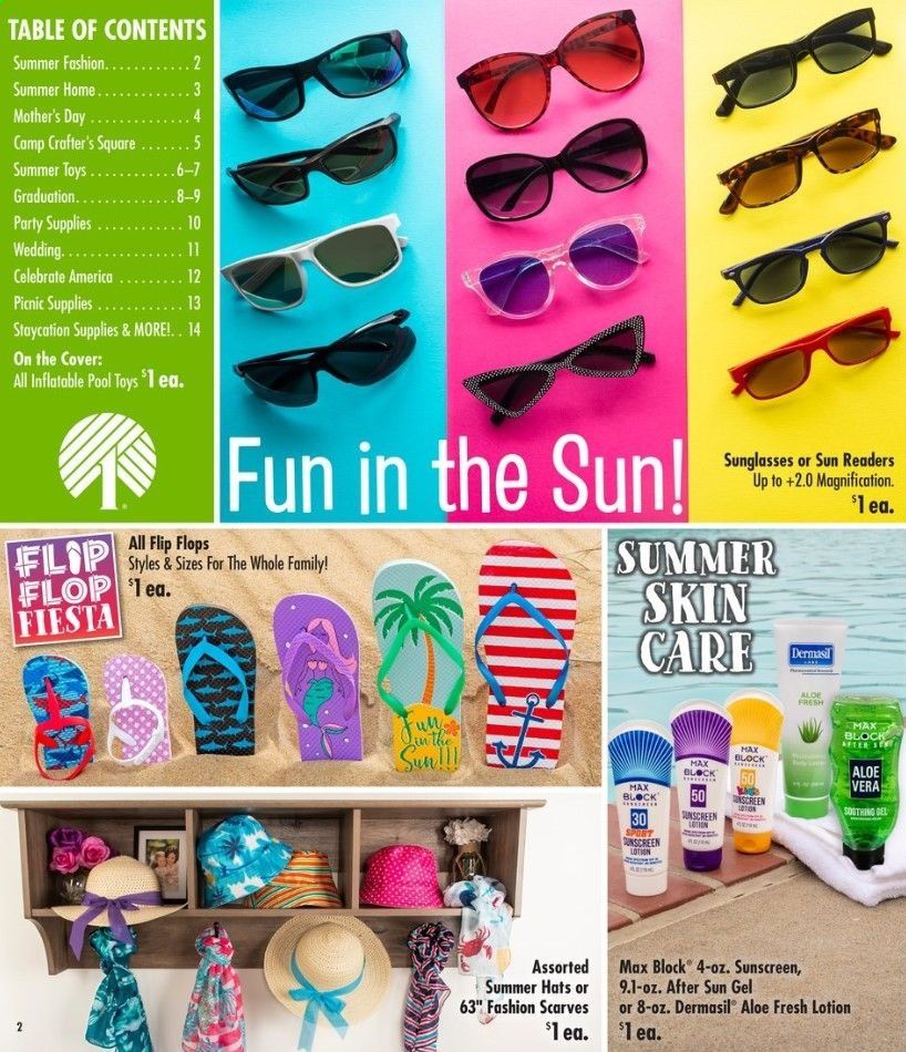 Dollar Tree Weekly Ad & Flyer April 13 to July 4