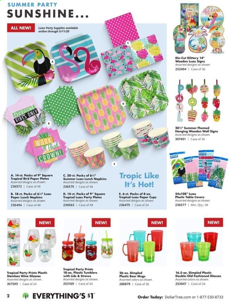 Dollar Tree Weekly Ad & Flyer April 1 to June 30