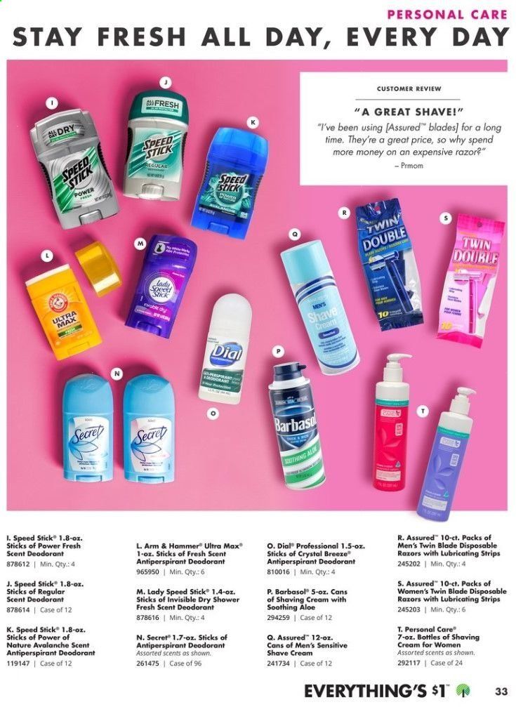 Dollar Tree Weekly Ad & Flyer April 1 to June 30