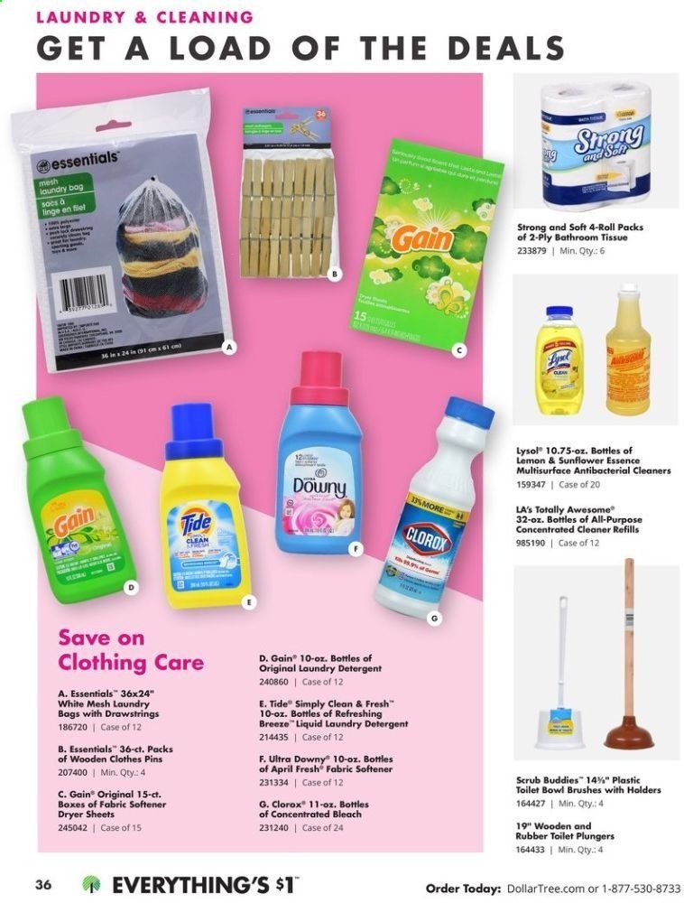 Dollar Tree Weekly Ad & Flyer April 1 to June 30