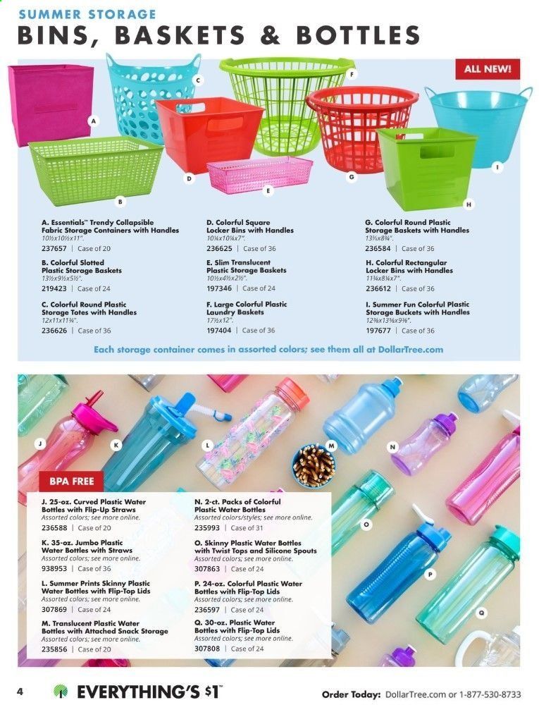 Dollar Tree Weekly Ad & Flyer April 1 to June 30