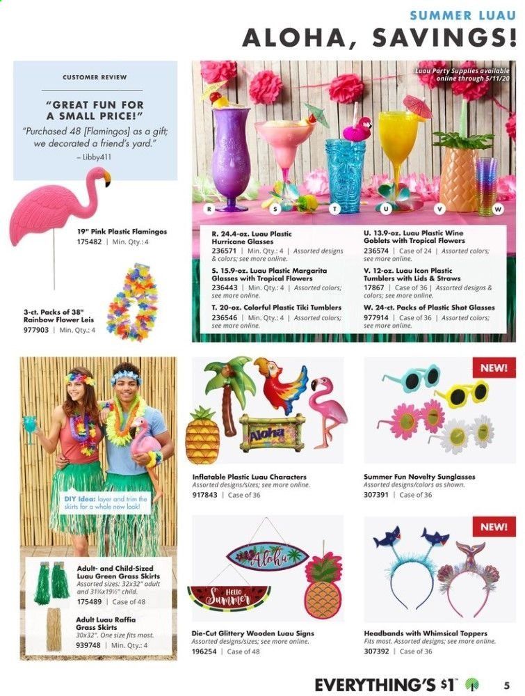 Dollar Tree Weekly Ad & Flyer April 1 to June 30