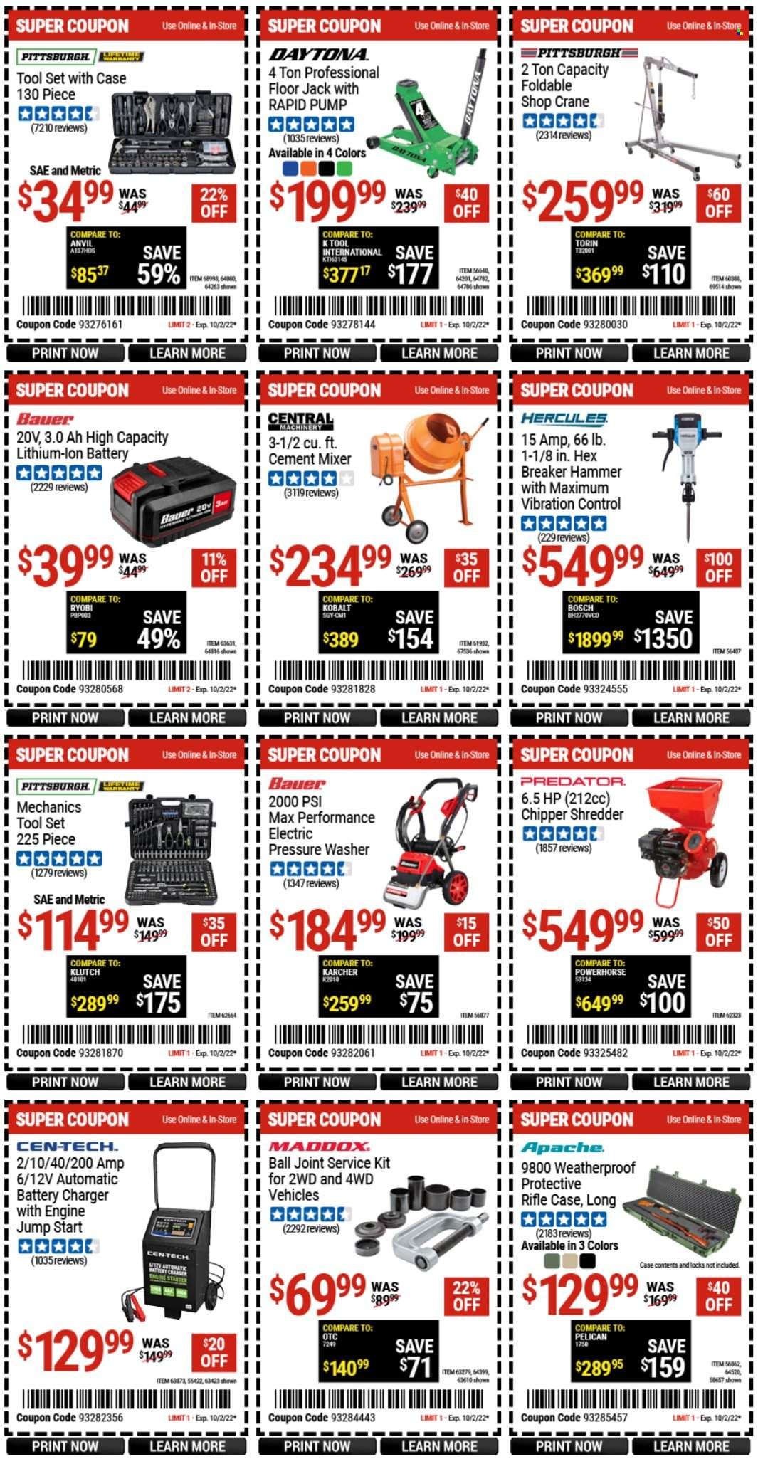 Harbor Freight Weekly Ad Flyer Specials September 19 to October 2, 2022