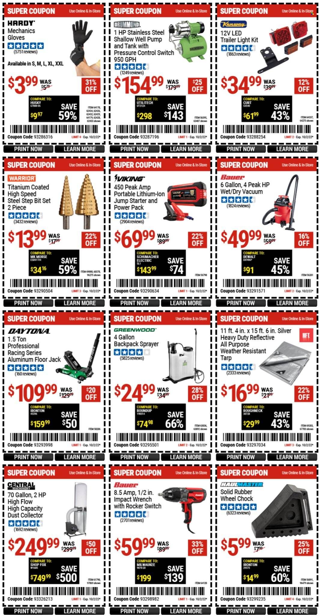 Harbor Freight Weekly Ad Flyer Specials September 19 to October 2, 2022