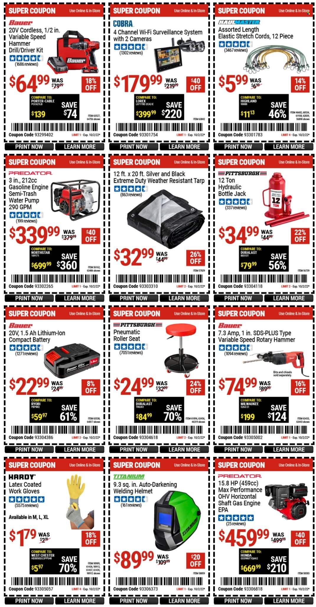 Harbor Freight Weekly Ad Flyer Specials September 19 to October 2, 2022