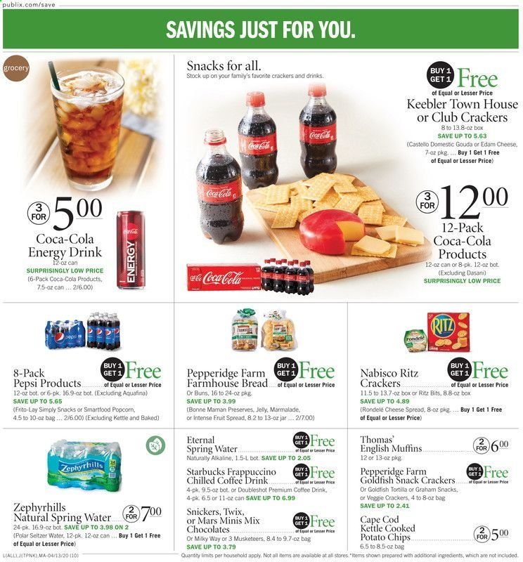 Publix Weekly Ad & Flyer April 13 to 15
