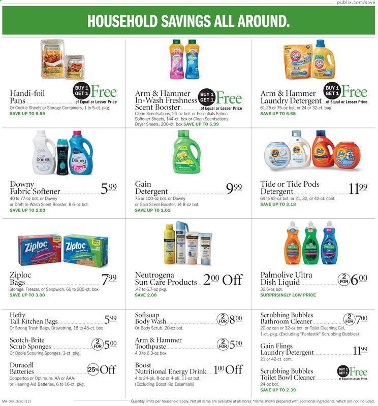Publix Weekly Ad & Flyer April 13 to 15