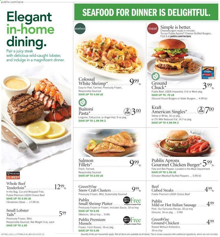 Publix Weekly Ad & Flyer April 13 to 15
