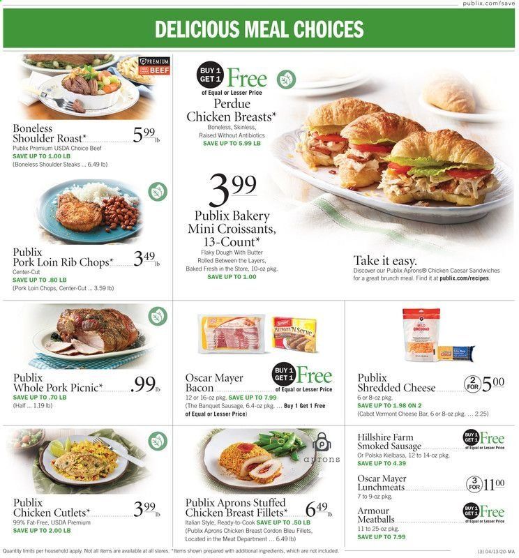 Publix Weekly Ad & Flyer April 13 to 15