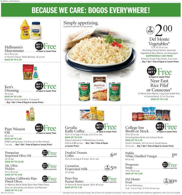 Publix Weekly Ad & Flyer April 13 to 15