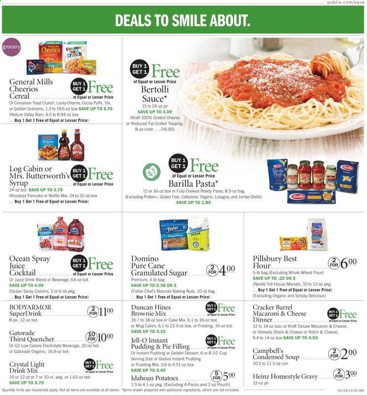 Publix Weekly Ad & Flyer April 13 to 15