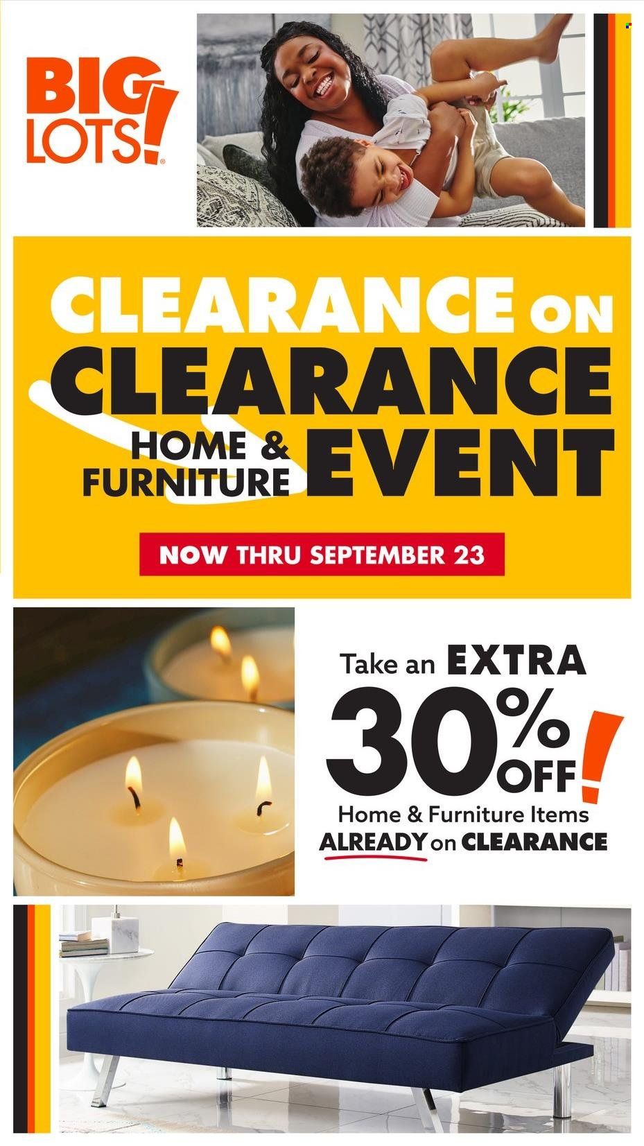 Big Lots Weekly Ad Flyer Specials September 18 to September 23, 2022