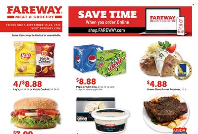 Fareway (IA) Weekly Ad Flyer Specials September 19 to September 24, 2022