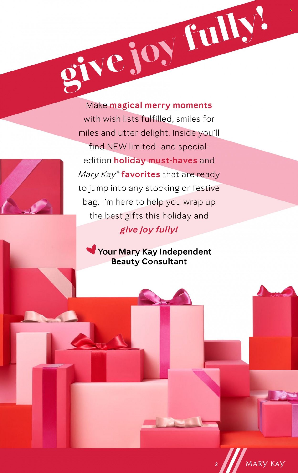 Mary Kay Weekly Ad Flyer Specials September 16 to November 15, 2022