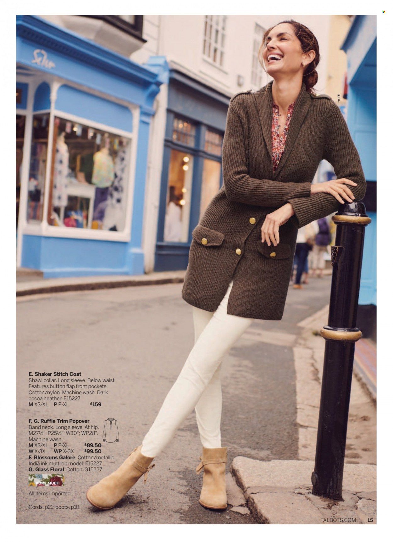 Talbots Weekly Ad Flyer Specials October 1 to October 31, 2022