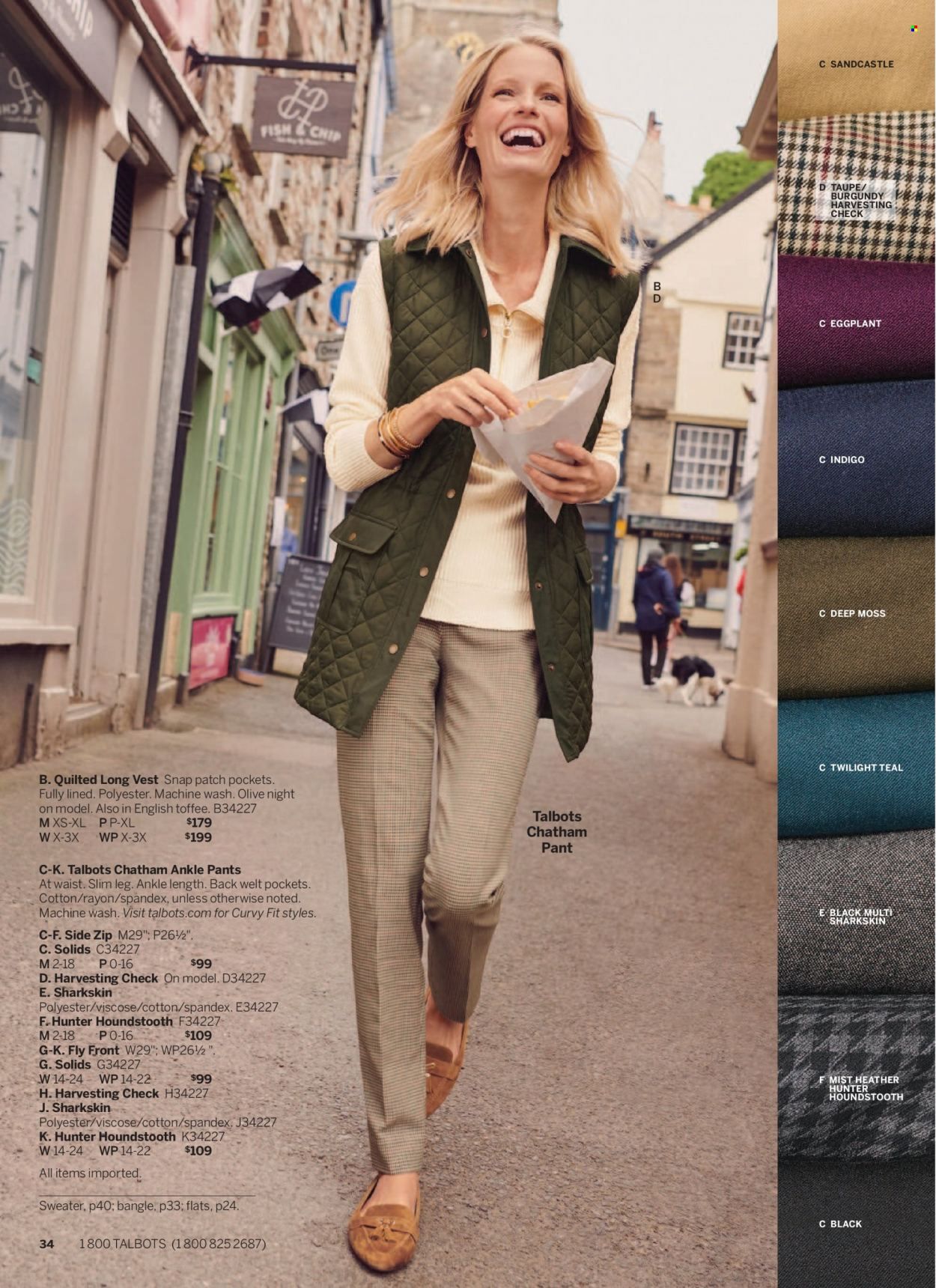 Talbots Weekly Ad Flyer Specials October 1 to October 31, 2022