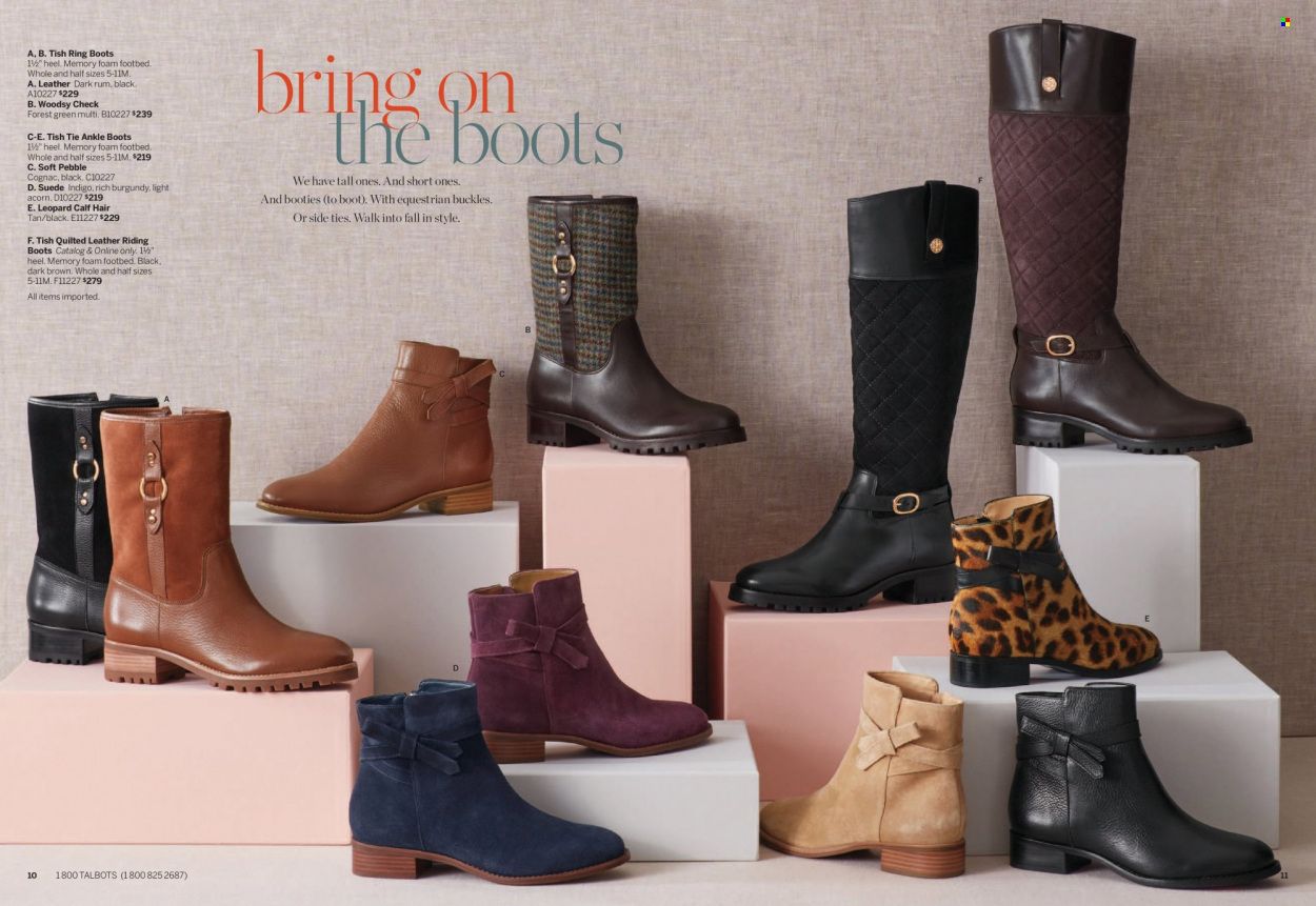 Talbots Weekly Ad Flyer Specials October 1 to October 31, 2022