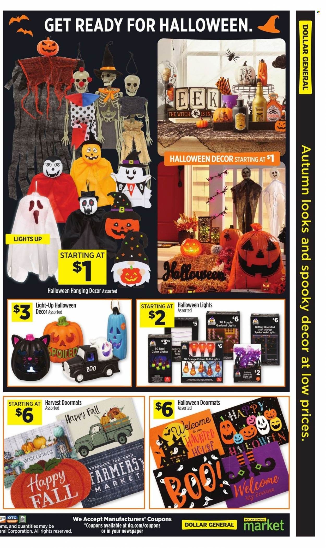 Dollar General Weekly Ad Flyer Specials September 18 to September 24, 2022