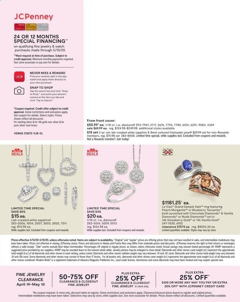 JCPenney Weekly Ad & Flyer April 13 to May 10