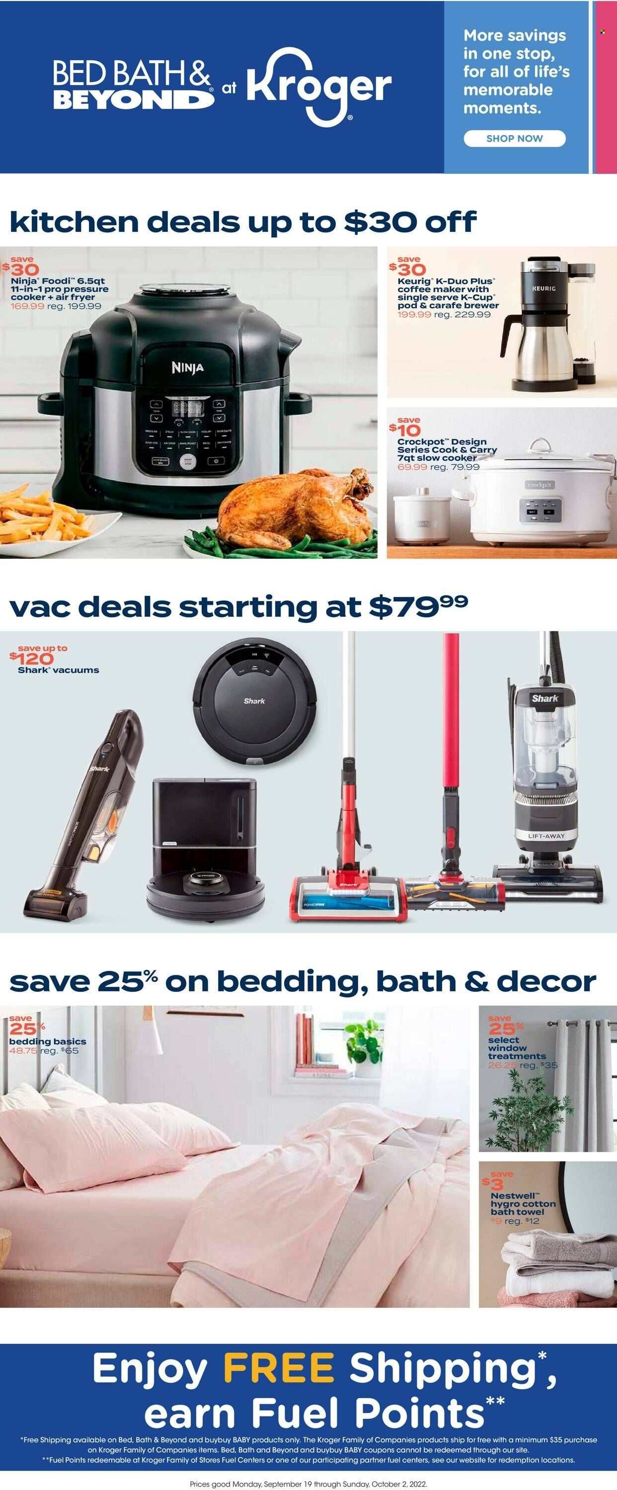 Kroger (GA, IL, LA, MI, OK, SC, TN, TX, VA) Weekly Ad Flyer Specials September 19 to October 2, 2022